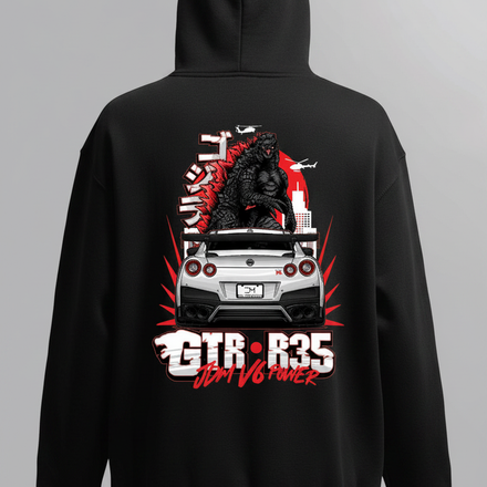 1SKGTR Godzilla Hoodie