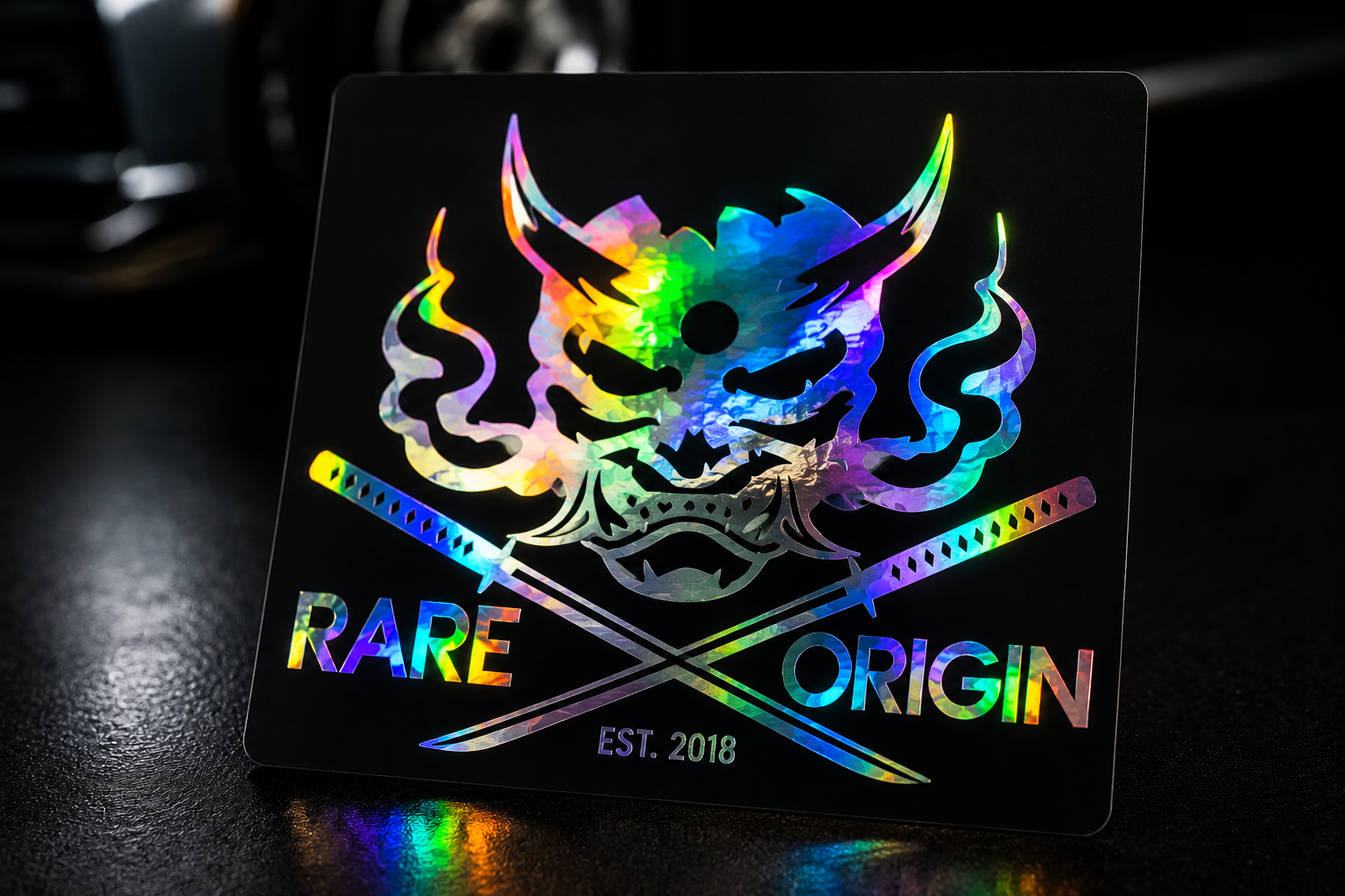 RAREORGIN SAMURAI REAR BANNER