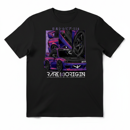 Rare Origin Chibi S14 tee lifestyle shot